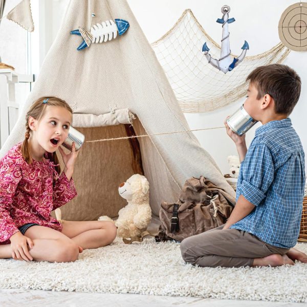 Sukh 2PCS Fish Net Decorative - Fish Net Decorations Decorative Netting Nautical Fishnet Table Runner Nets Netting Fishnet Ocean Party Rope Decoration - Image 7